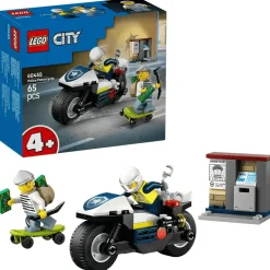 LEGO City Persecución en Moto de Policía Juguete 60455