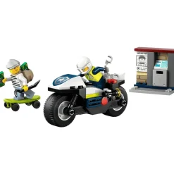LEGO City Persecución en Moto de Policía Juguete 60455