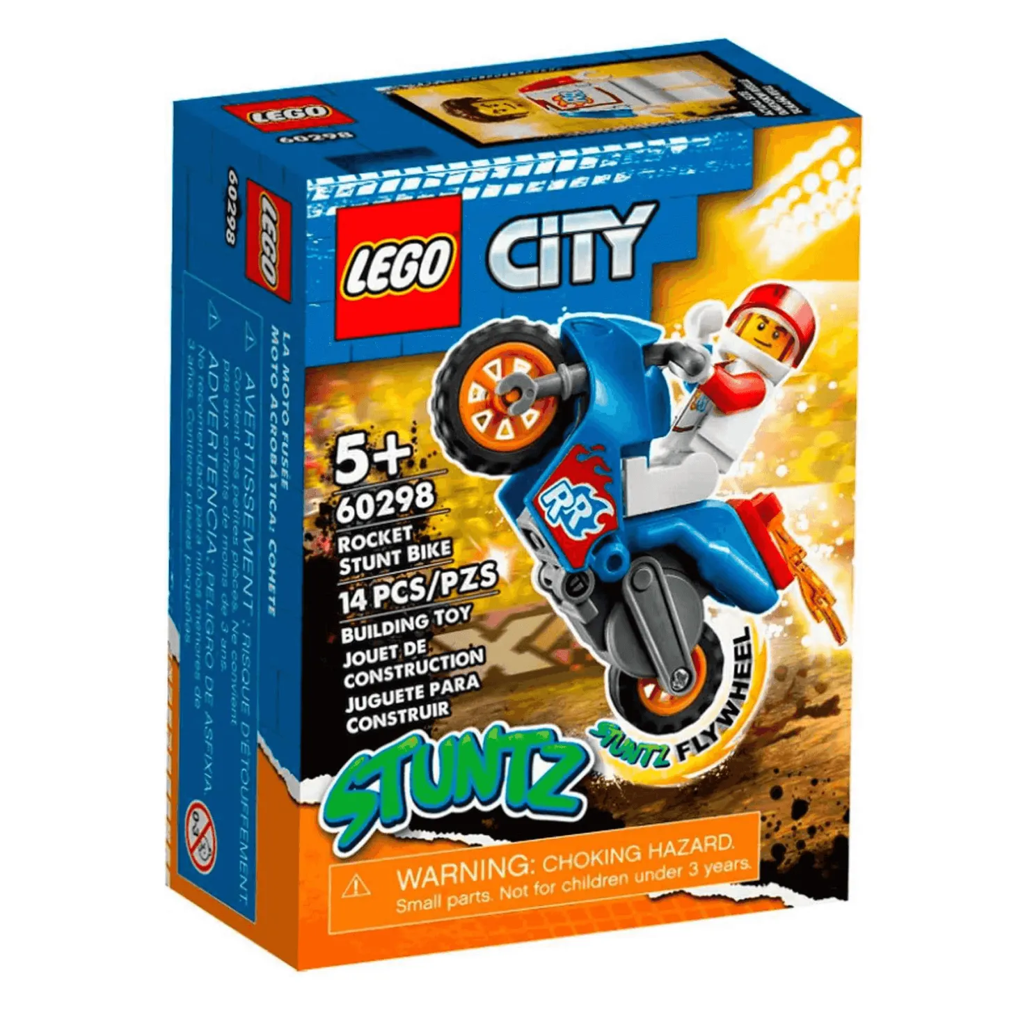 LEGO City Stuntz Moto Acrobática: Cohete