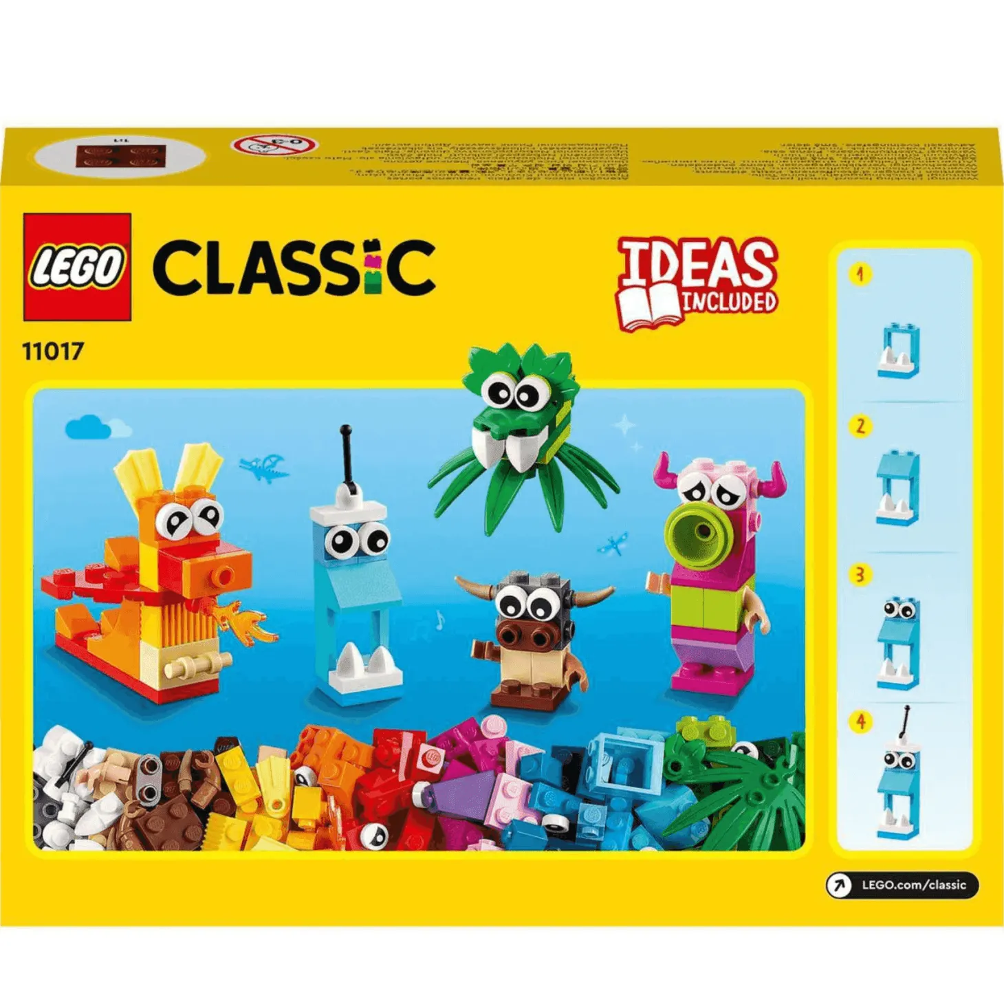 LEGO Classic 11017 Monstruos Creativos
