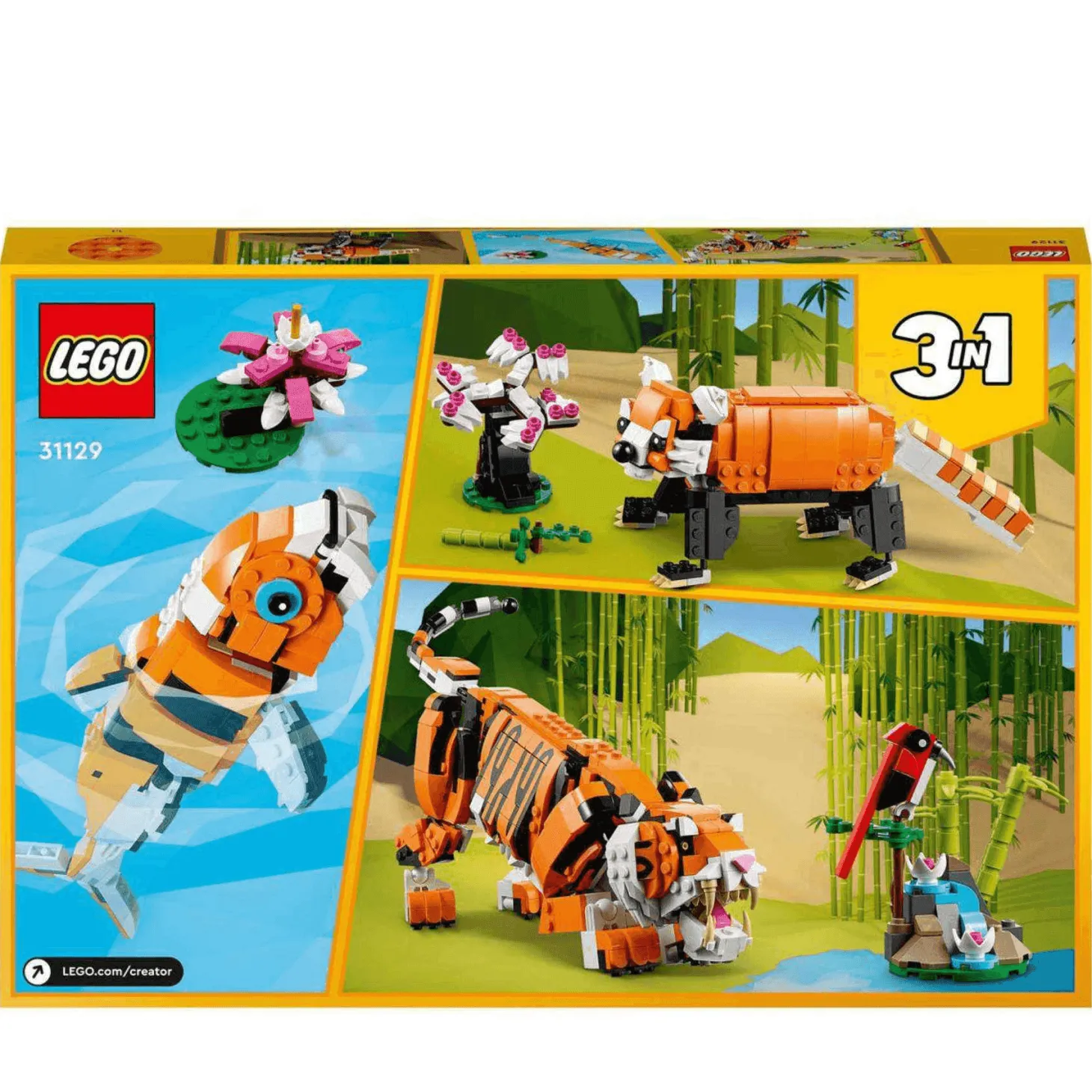 LEGO Classic 31129 Tigre Majestuoso
