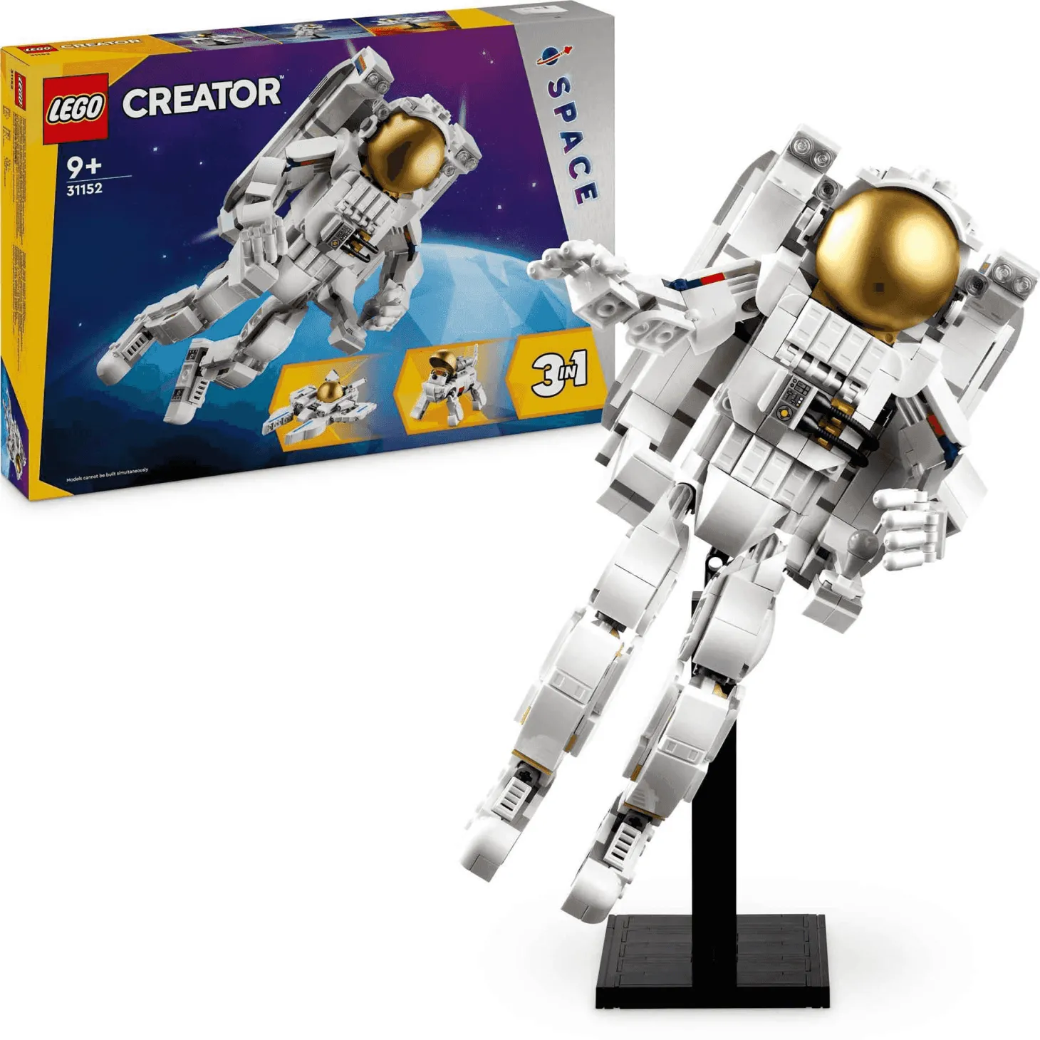 LEGO Creator Astronauta Espacial Set de juguetes 3en1 31152