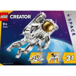 LEGO Creator Astronauta Espacial Set de juguetes 3en1 31152