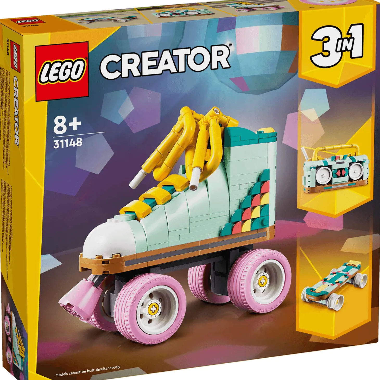 LEGO Creator Patín Retro Juguete 3en1 31148