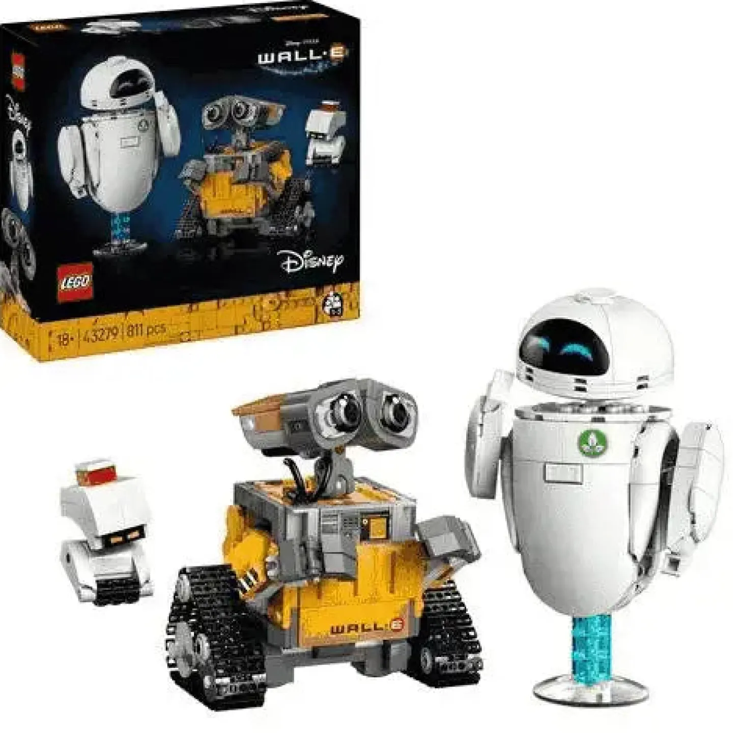 LEGO Disney Pixar WALL-E y EVE – Set para aficionados
