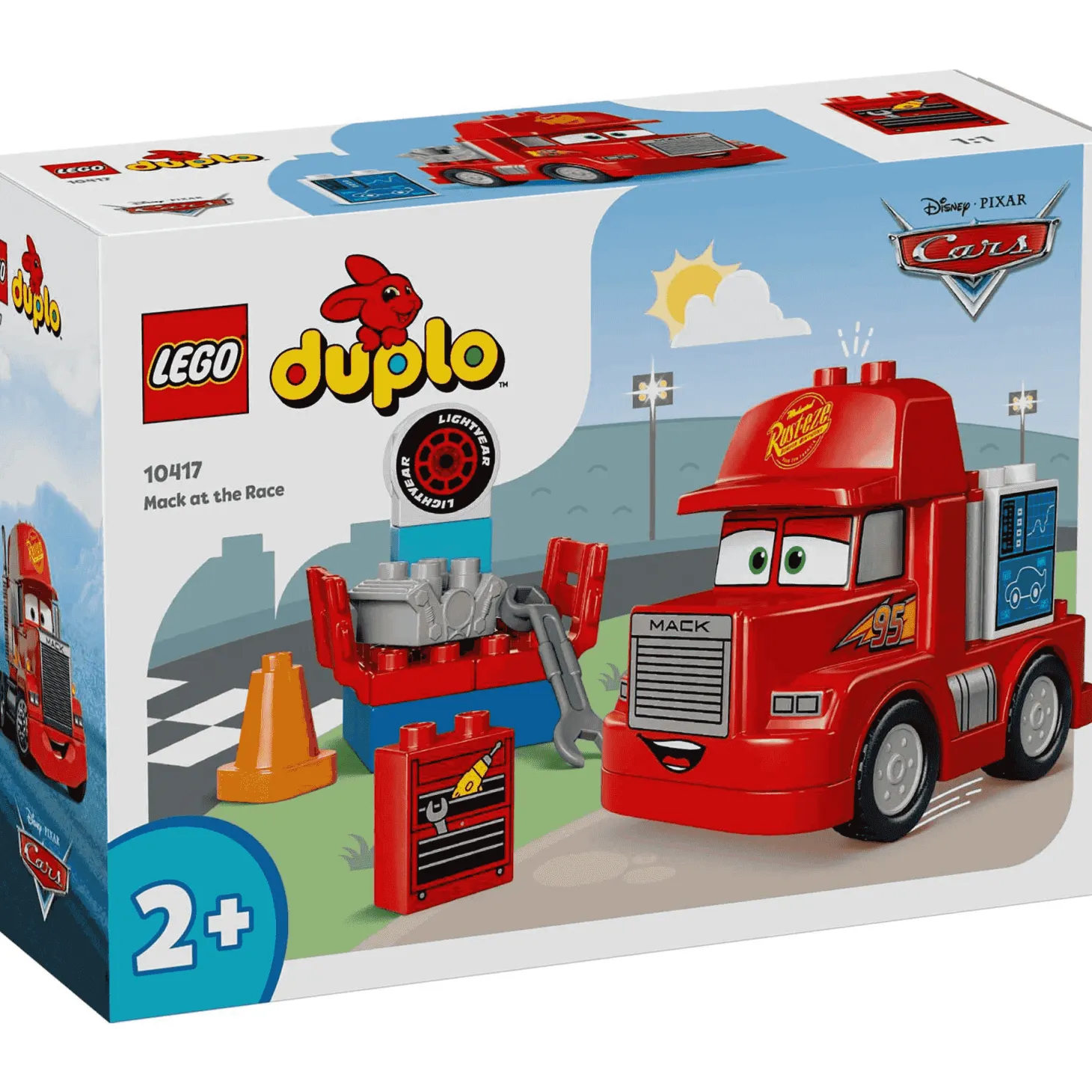 LEGO DUPLO | Cars de Disney y Pixar Mack en las Carreras