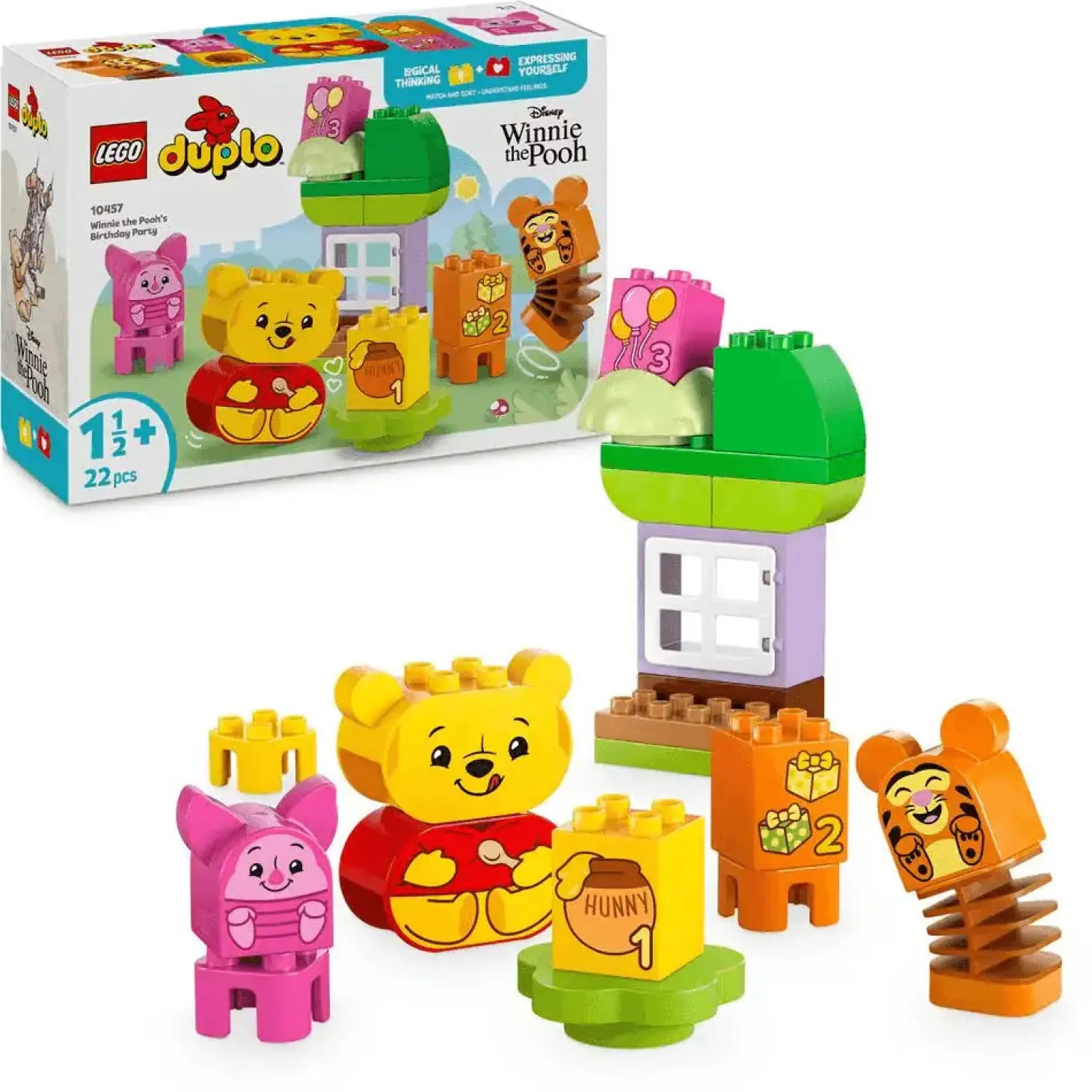 LEGO DUPLO | Disney Fiesta de Cumpleaños de Winnie the Pooh 10457