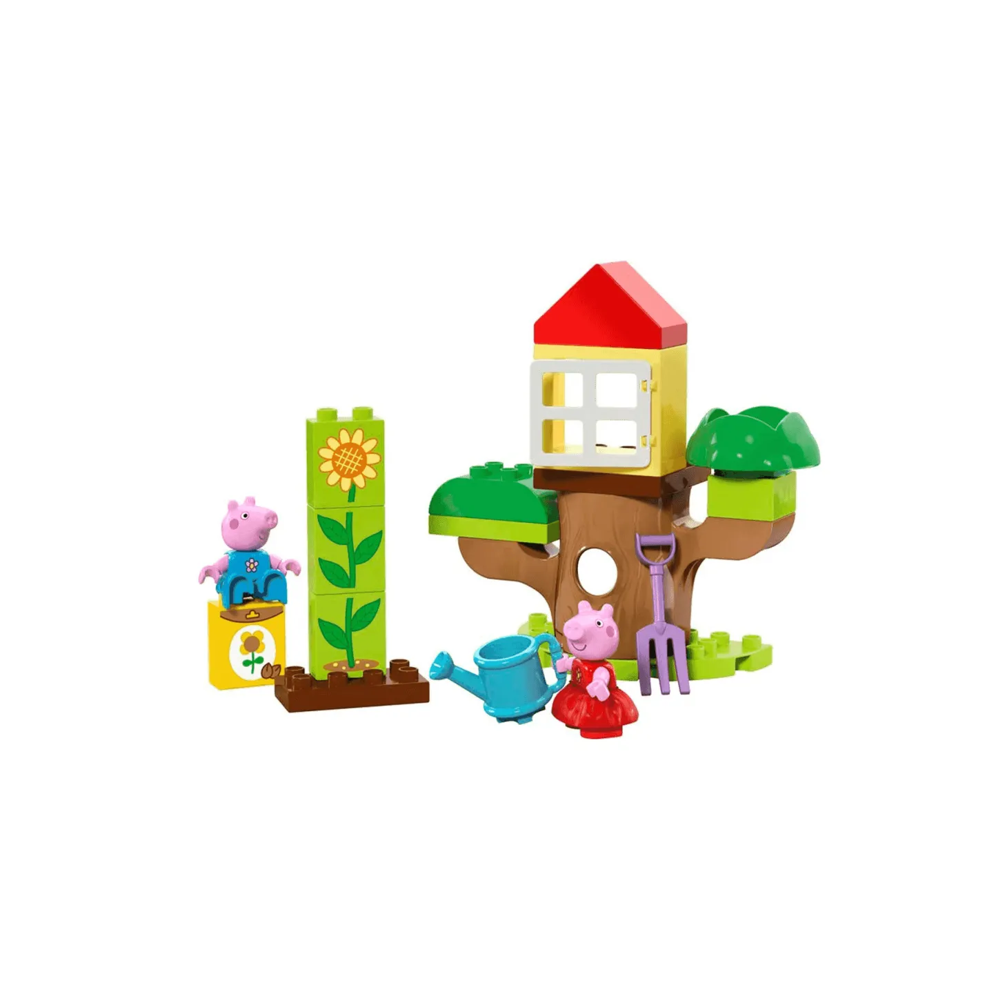 LEGO DUPLO Jardín y Casa del Árbol de Peppa Pig