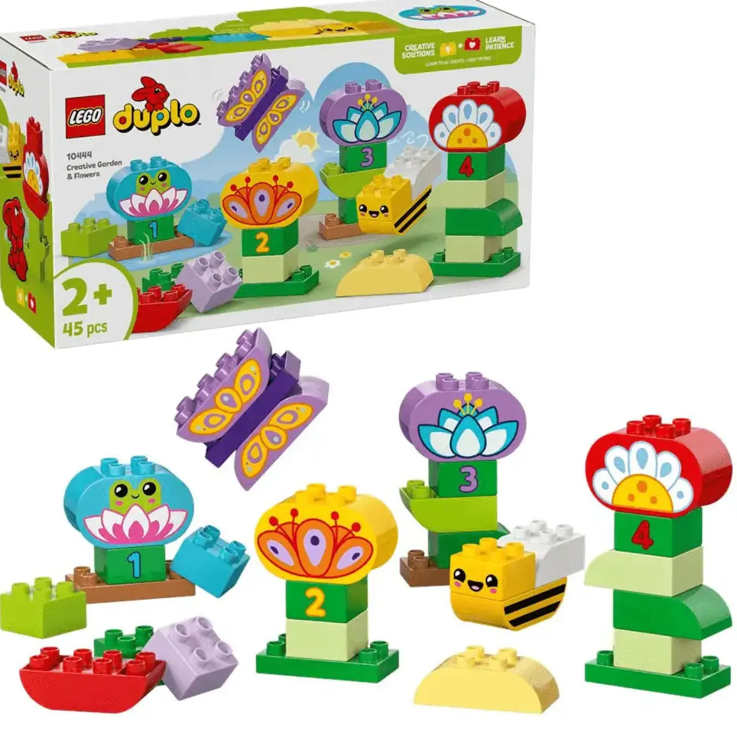 LEGO DUPLO Mi Ciudad Jardín y Flores Creativas 10444