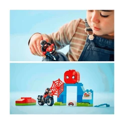 LEGO DUPLO Spidey Aventura en Moto de Spin