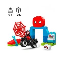 LEGO DUPLO Spidey Aventura en Moto de Spin