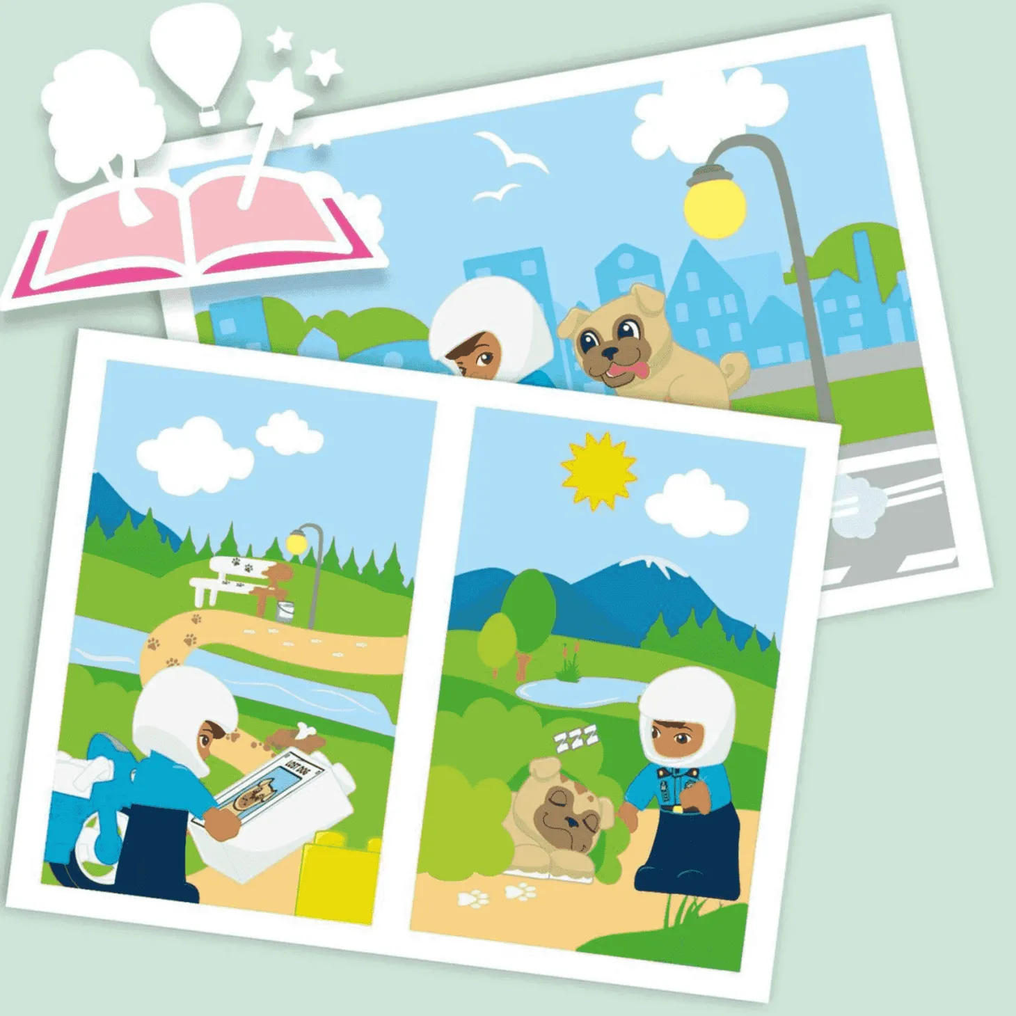 LEGO DUPLO Town 10967 Moto de Policía