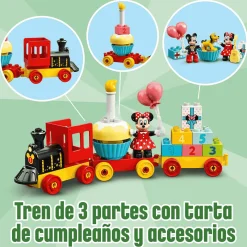 Lego Duplo Tren De Cumpleaños De Mickey Y Minnie