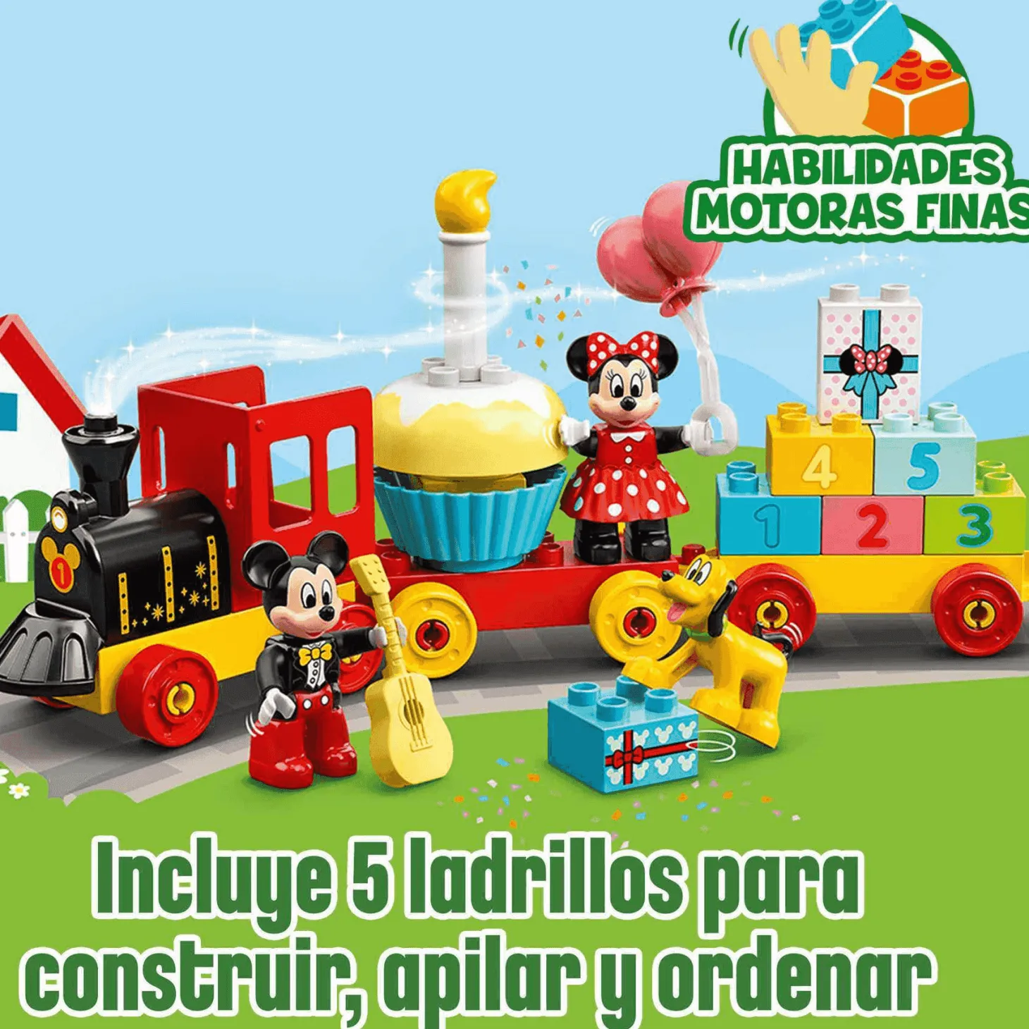 Lego Duplo Tren De Cumpleaños De Mickey Y Minnie