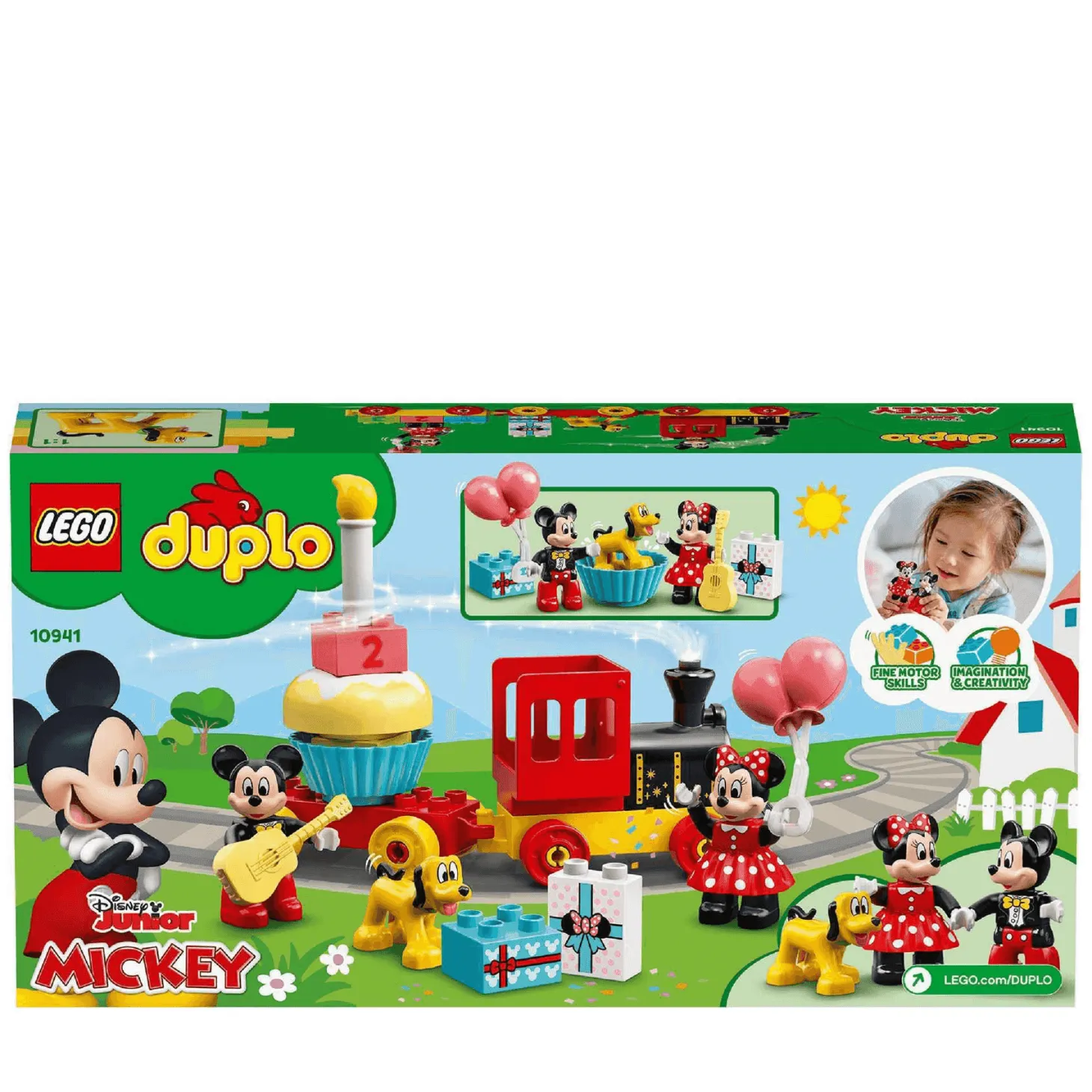 Lego Duplo Tren De Cumpleaños De Mickey Y Minnie