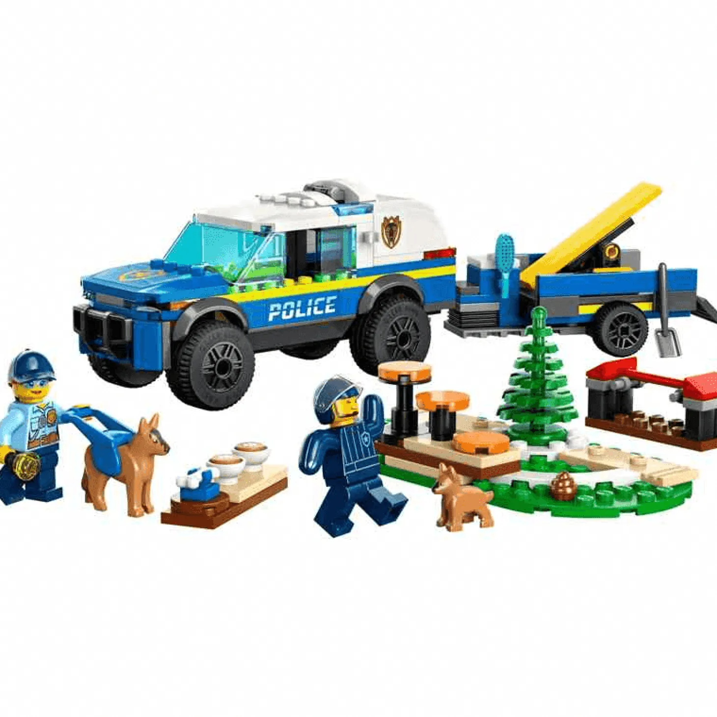 LEGO Entrenamiento Móvil para Perros Policía
