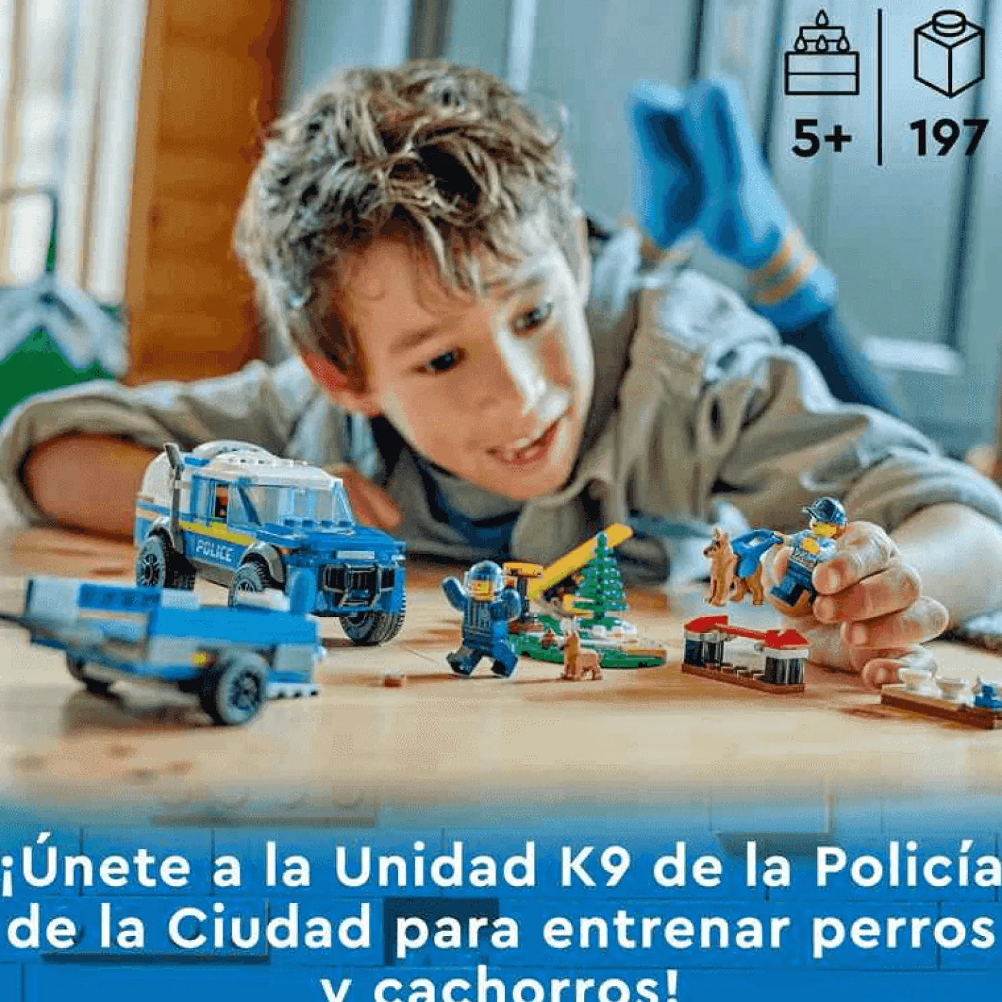 LEGO Entrenamiento Móvil para Perros Policía