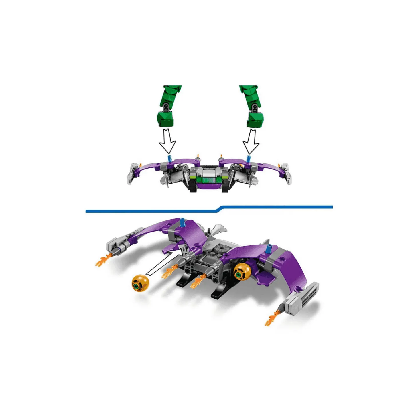 LEGO Figura para Construir Duende Verde 76284