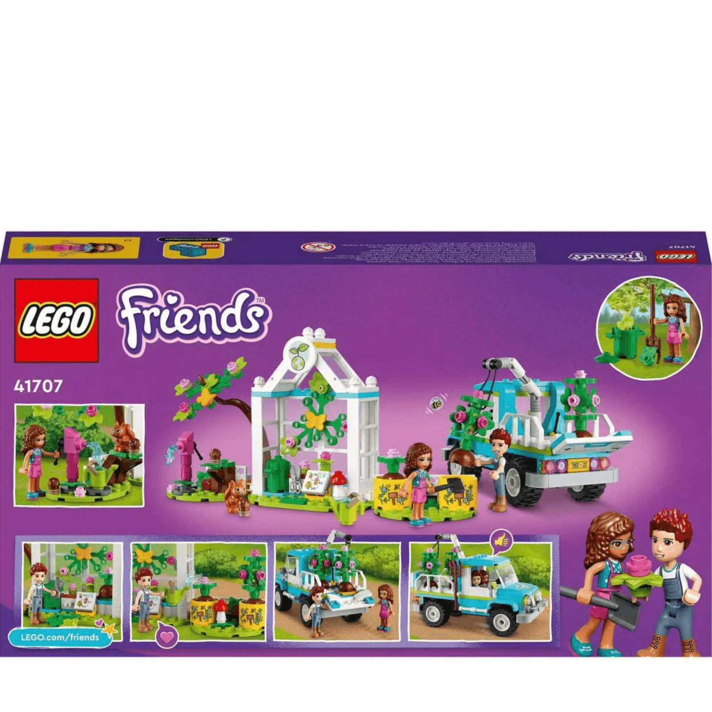 LEGO Friends 41707 Vehículo de Plantación de Árboles