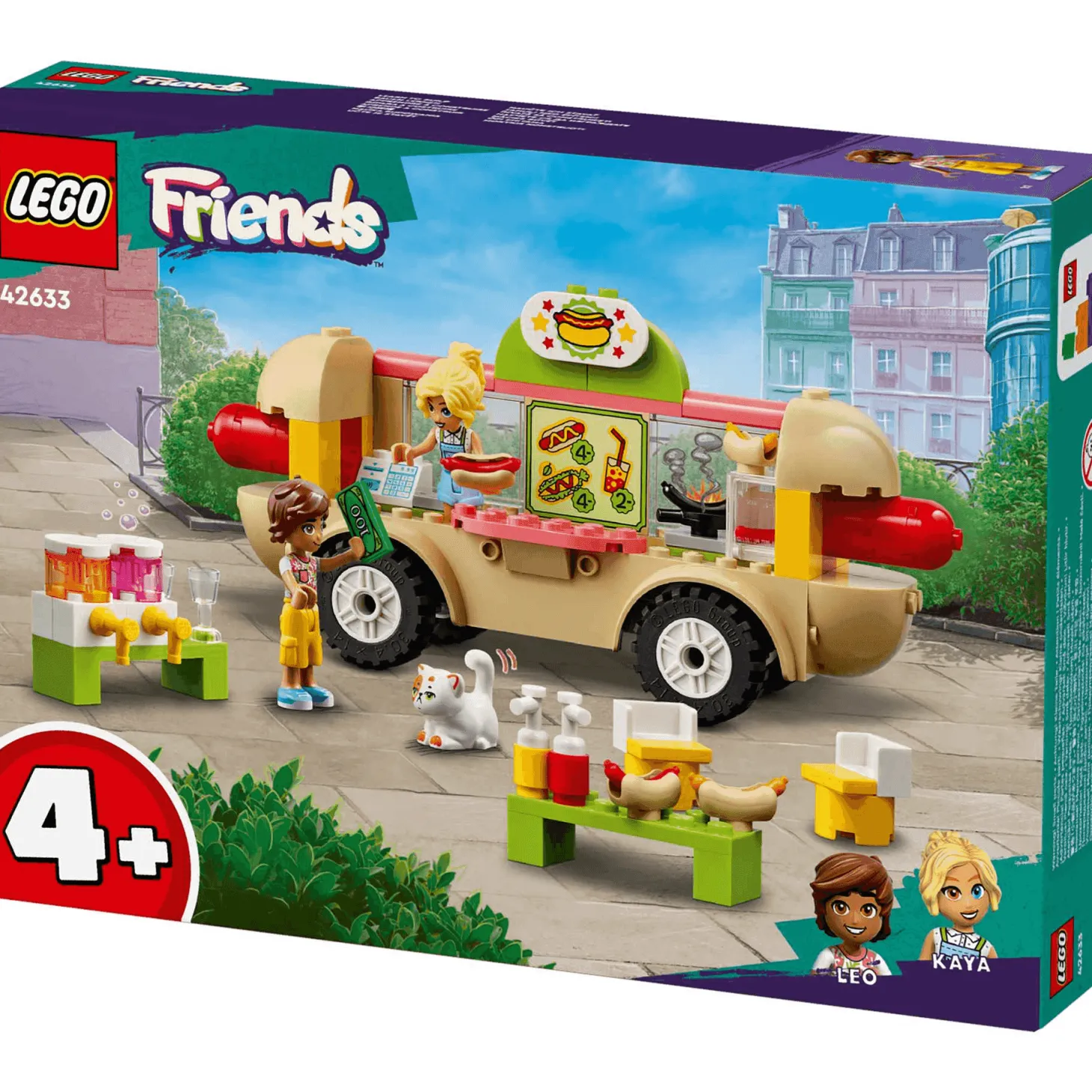 LEGO Friends Camión de Perritos Calientes Juguete 42633