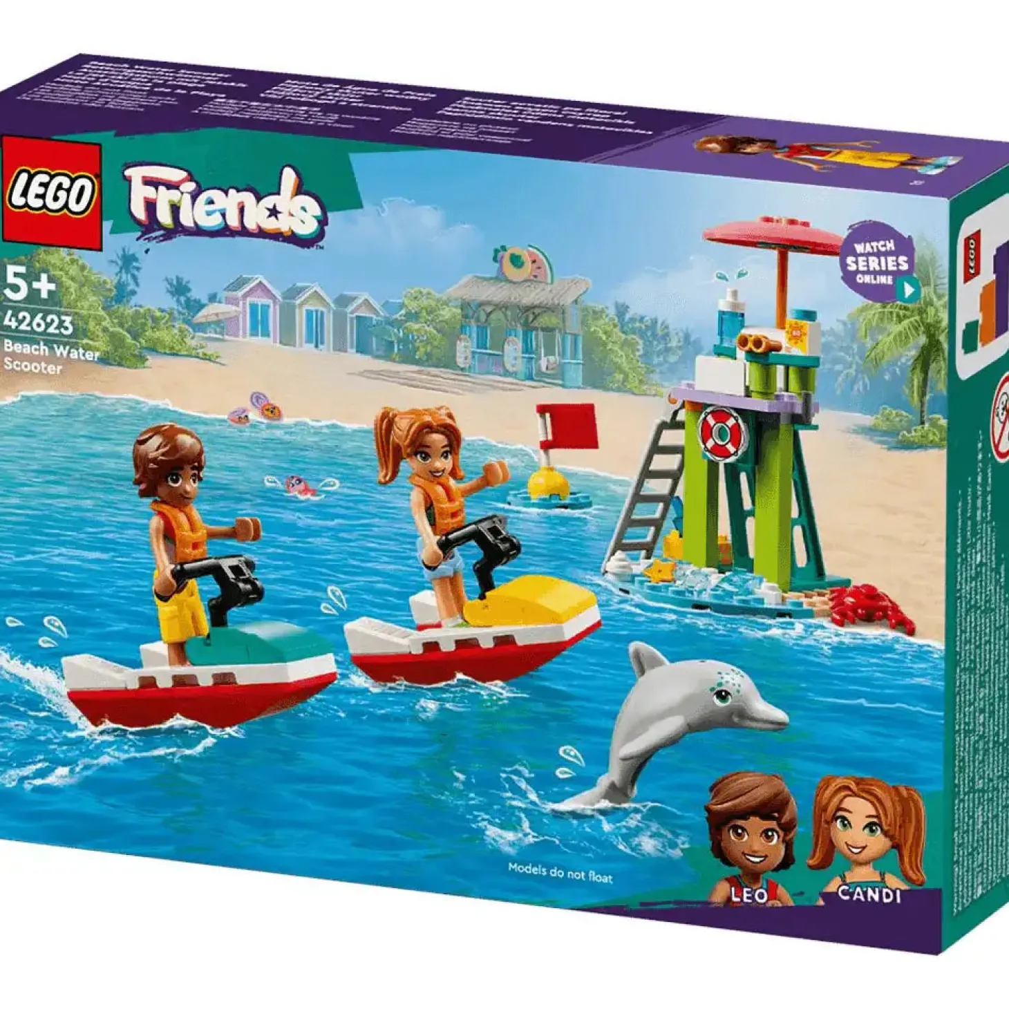 LEGO Friends Moto Acuática de la Playa Juguete 42623