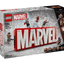 LEGO® Marvel Logotipo MARVEL y Minifiguras