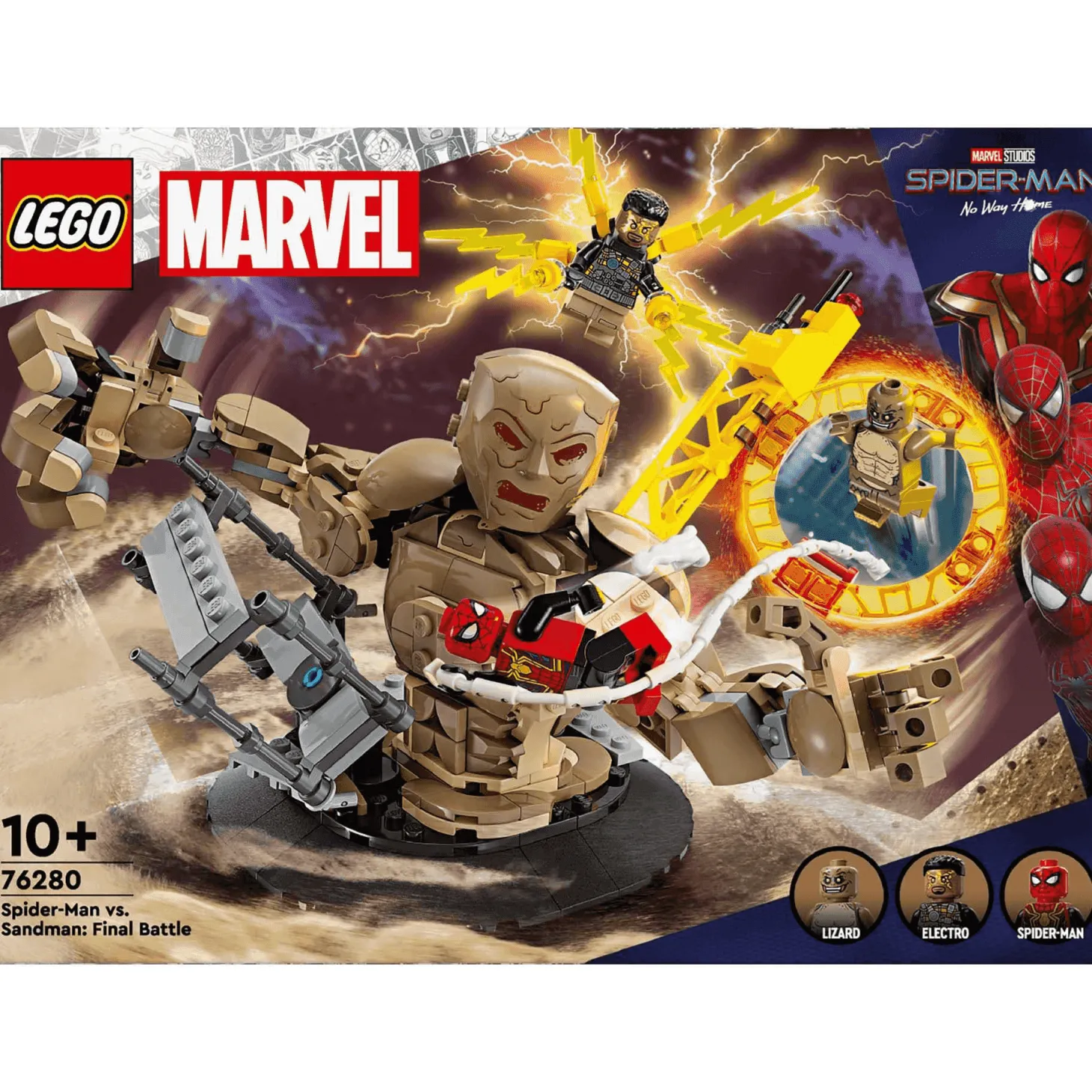 LEGO Marvel Spiderman vs. Sandman: Batalla Final Set 76280
