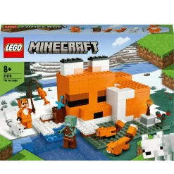 LEGO Minecraft 21178 El Refugio-Zorro (193 piezas)