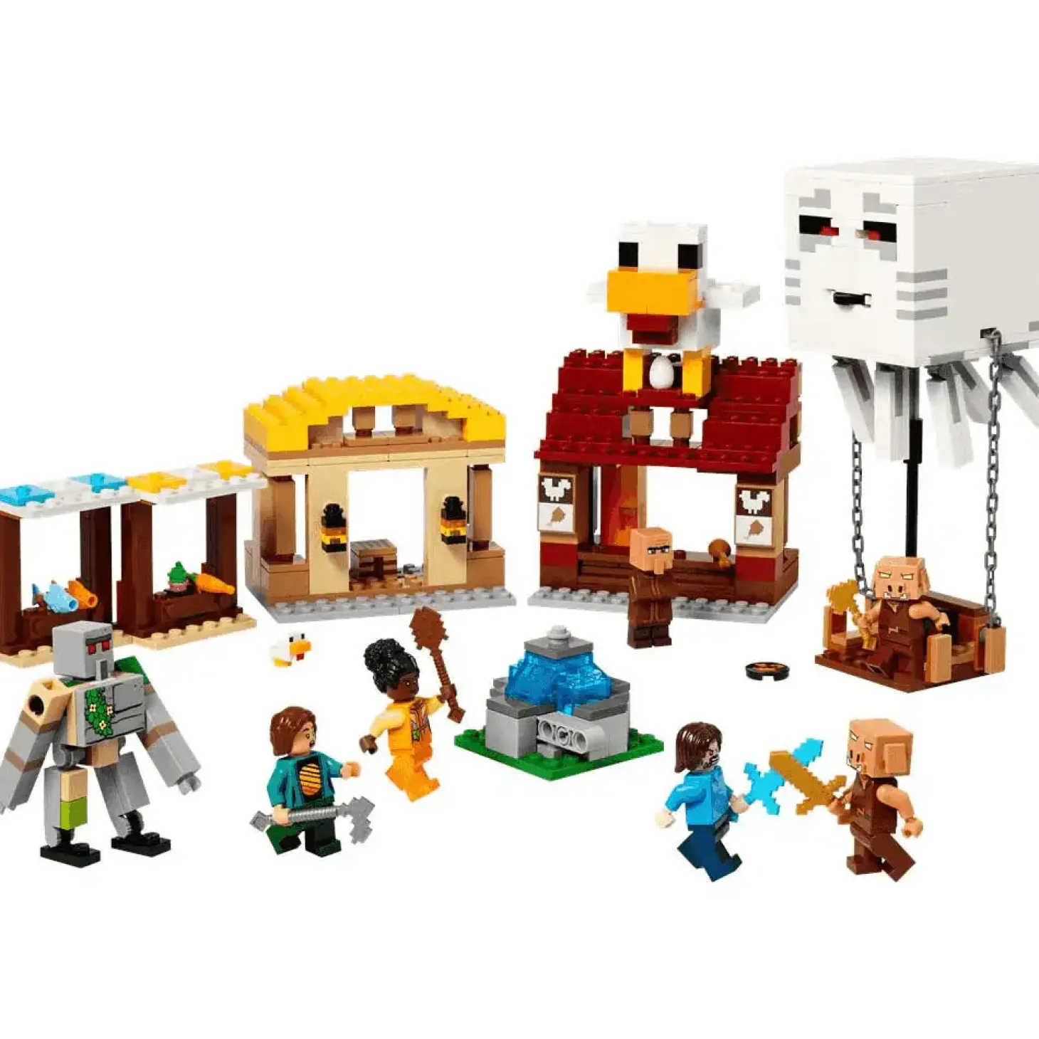LEGO Minecraft El Ataque a la Aldea del Globo de Ghast 21273