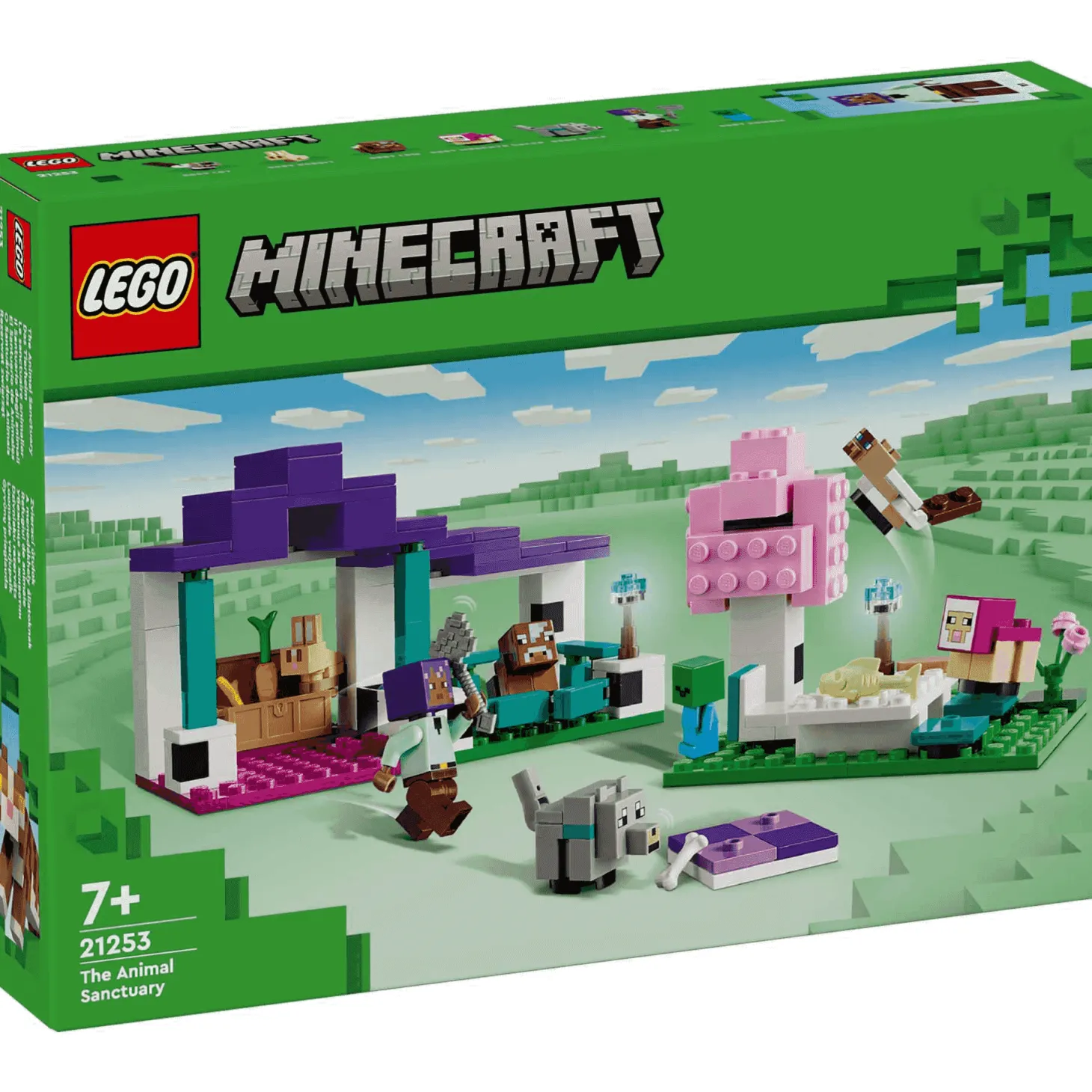 LEGO Minecraft El Santuario de Animales Set 21253