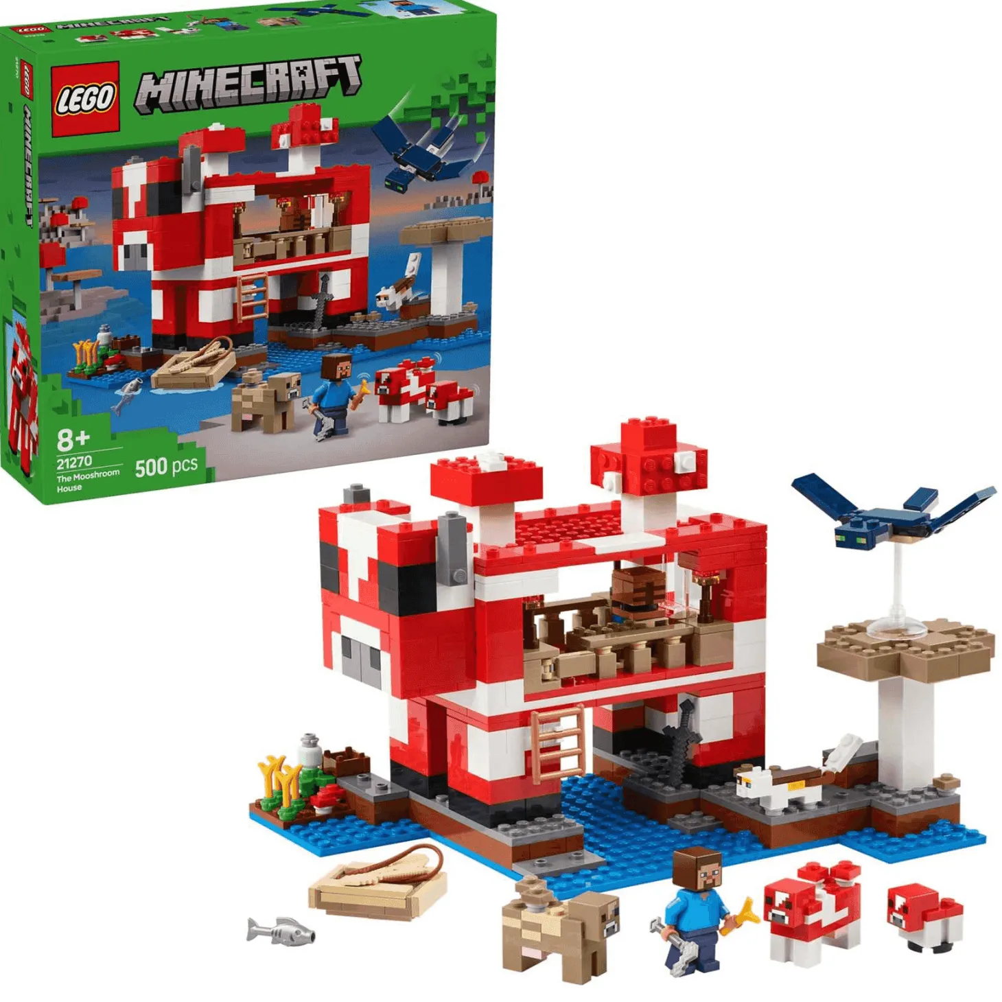 LEGO Minecraft La Casa-Champiñaca Juguete infantil 21270