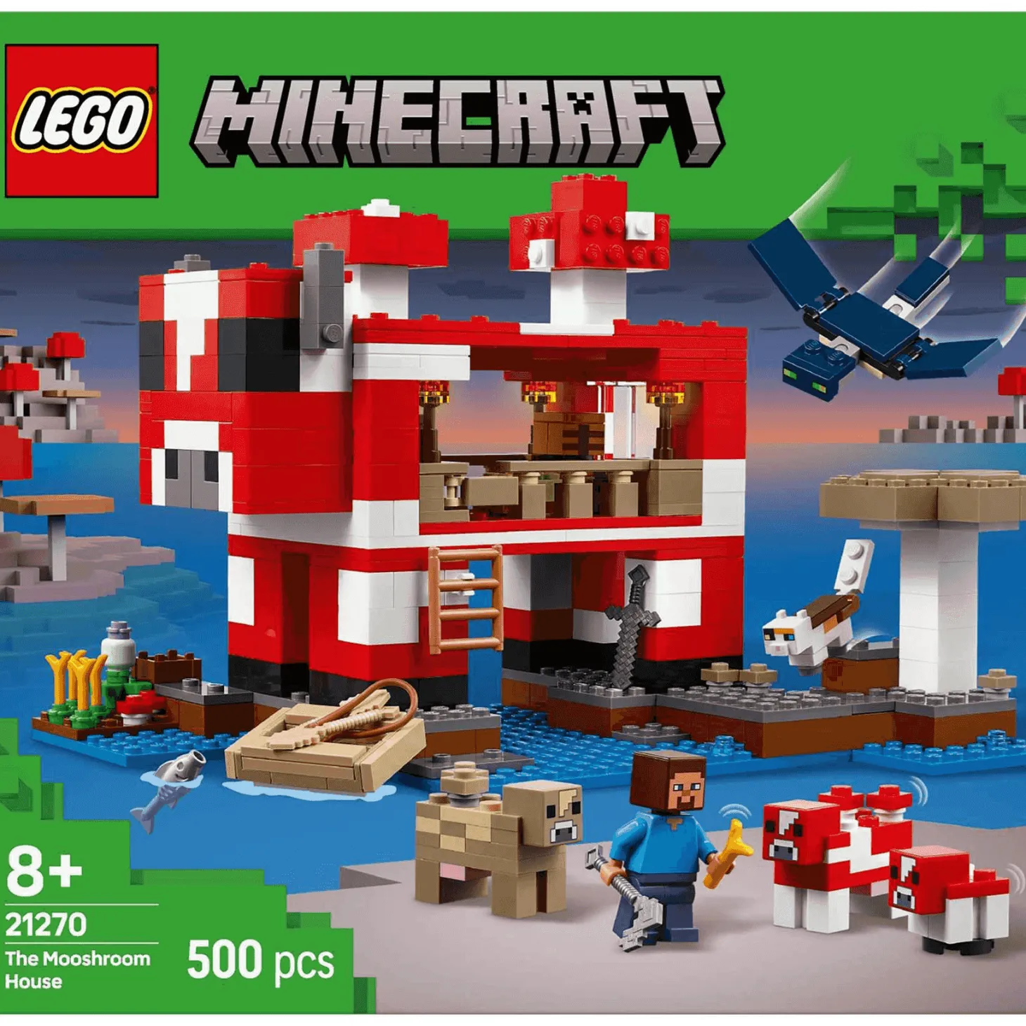 LEGO Minecraft La Casa-Champiñaca Juguete infantil 21270