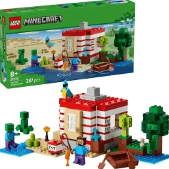 LEGO Minecraft La Casa-Dinamita de la Selva Juguete 21275