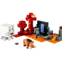 LEGO Minecraft La Emboscada en el Portal del Nether 21255