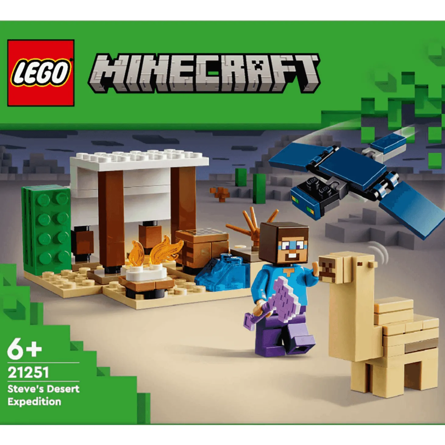 LEGO Minecraft La Expedición de Steve al Desierto Set 21251