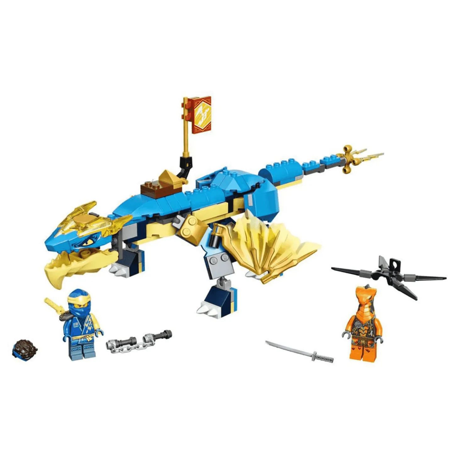 LEGO NINJAGO 71760 Dragón del Trueno EVO de Jay
