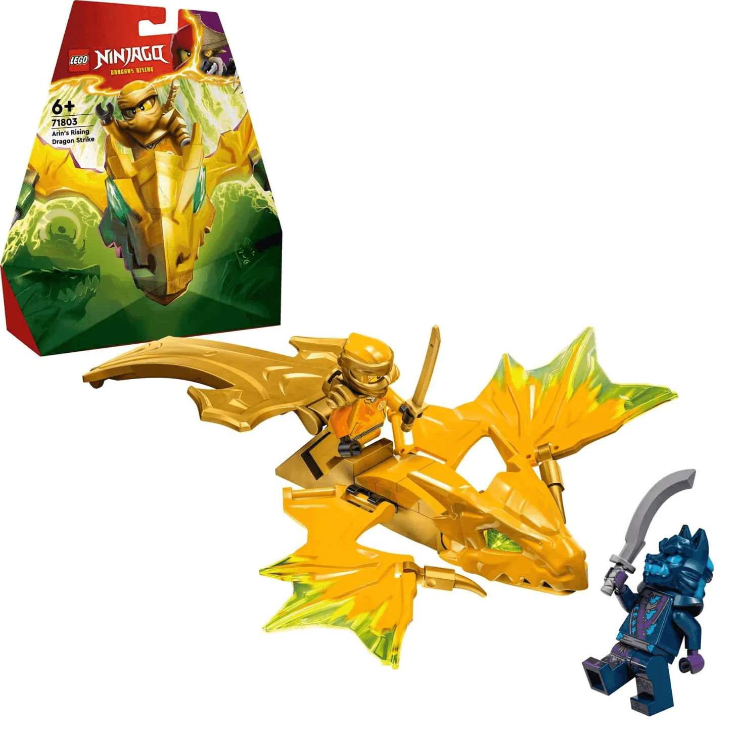 LEGO NINJAGO Ataque Rising Dragon de Arin Juguete 71803