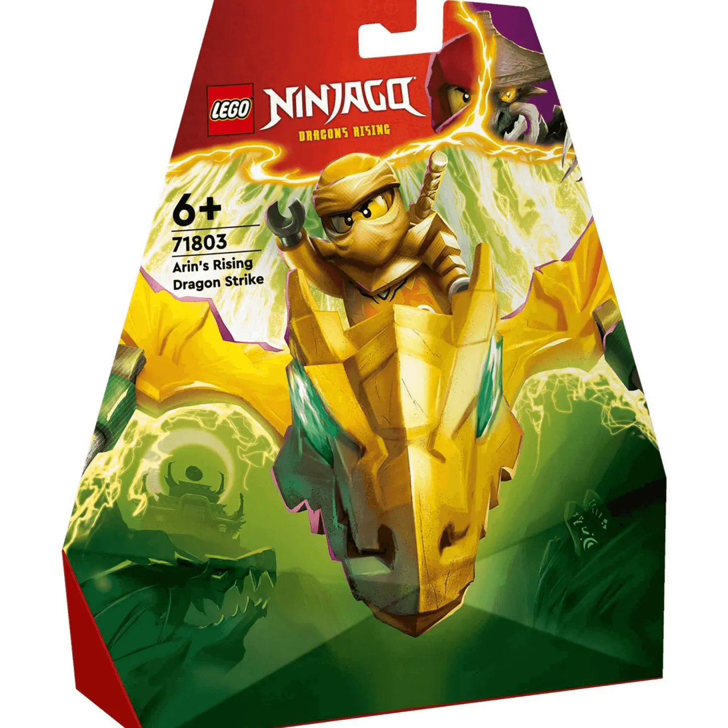 LEGO NINJAGO Ataque Rising Dragon de Arin Juguete 71803