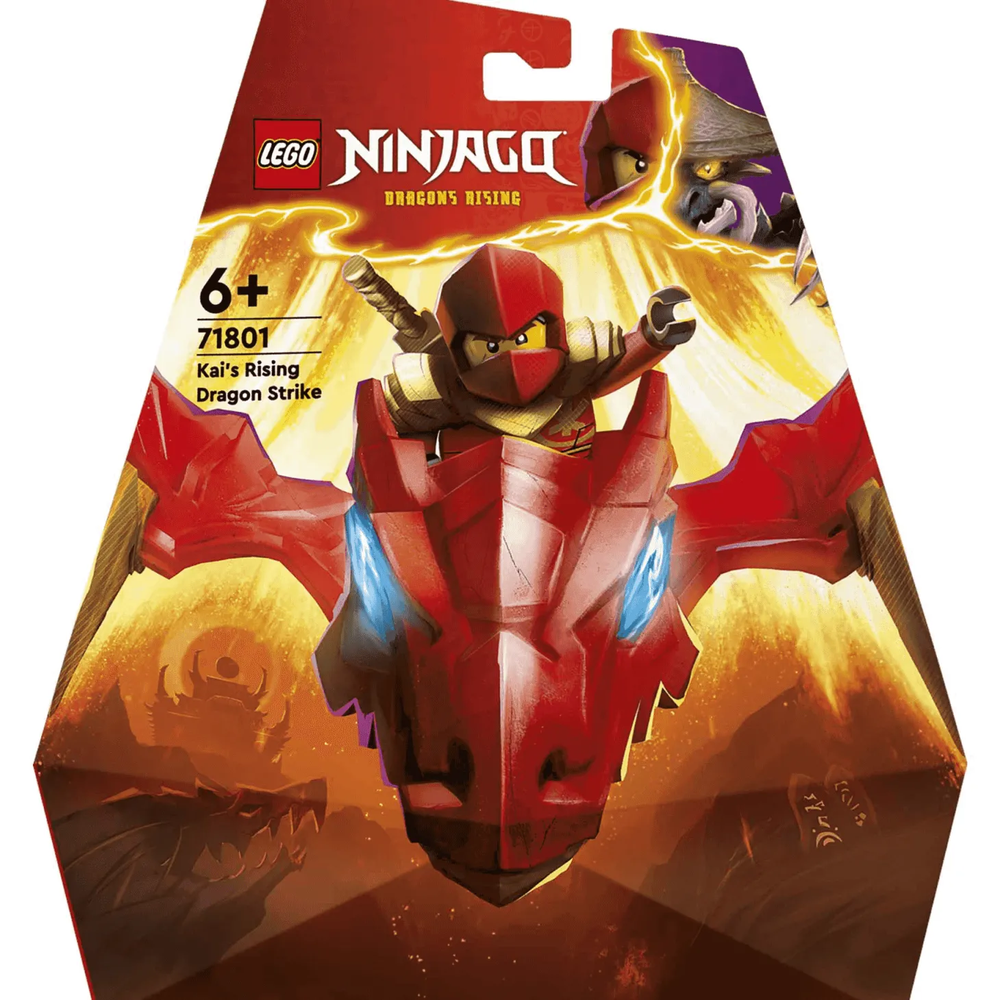 LEGO NINJAGO Ataque Rising Dragon de Kai Juguete 71801