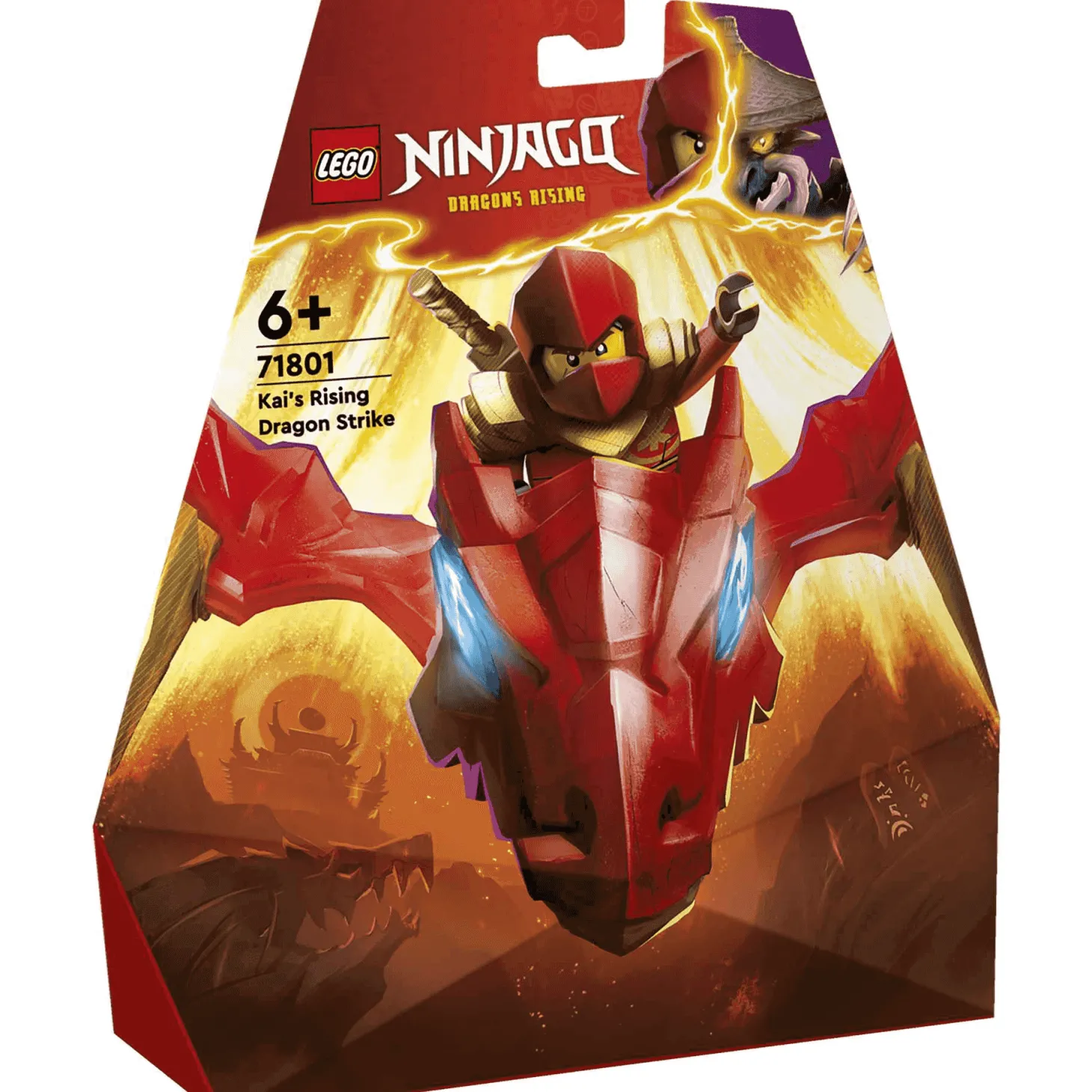 LEGO NINJAGO Ataque Rising Dragon de Kai Juguete 71801