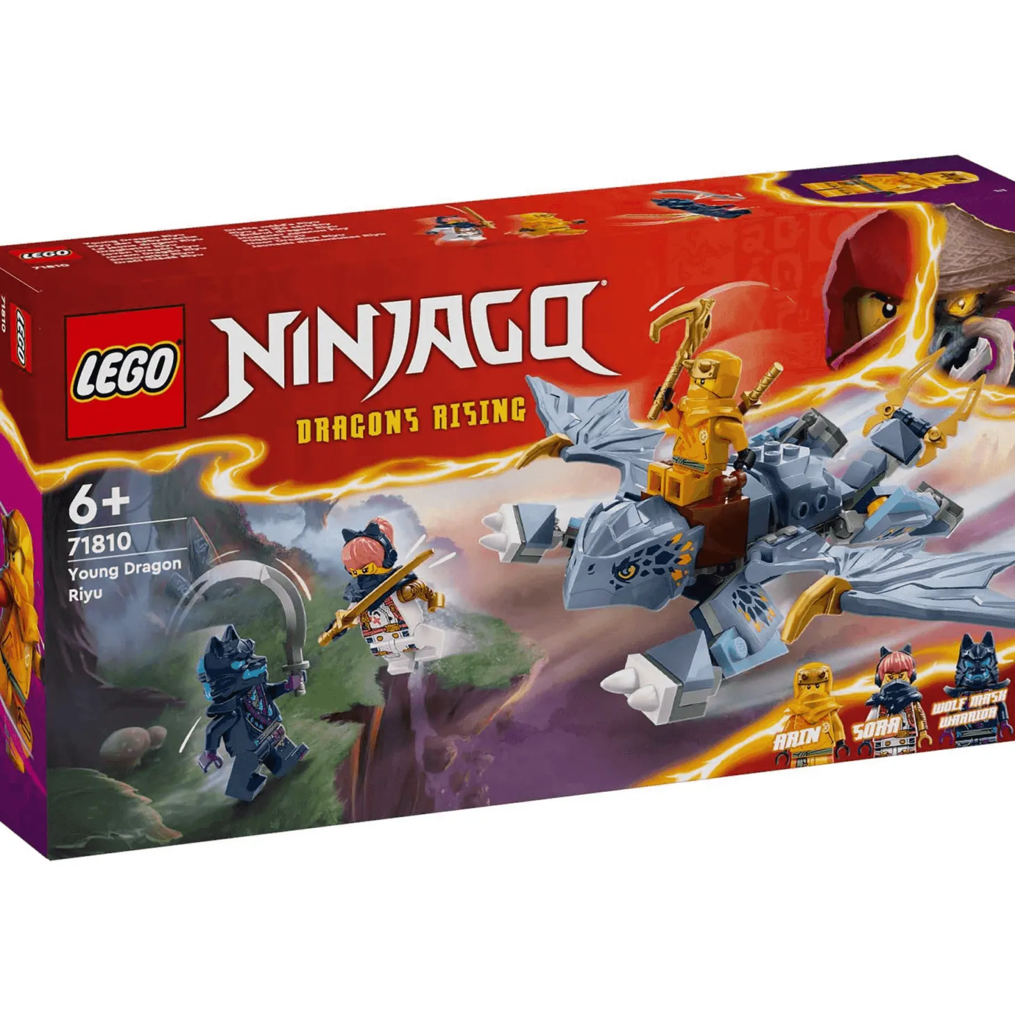 LEGO NINJAGO Joven Dragón Riyu Set de juguetes 71810