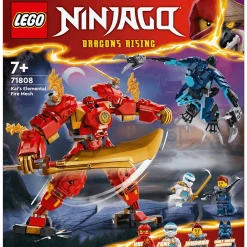 LEGO NINJAGO Meca Elemental del Fuego de Kai Juguete 71808