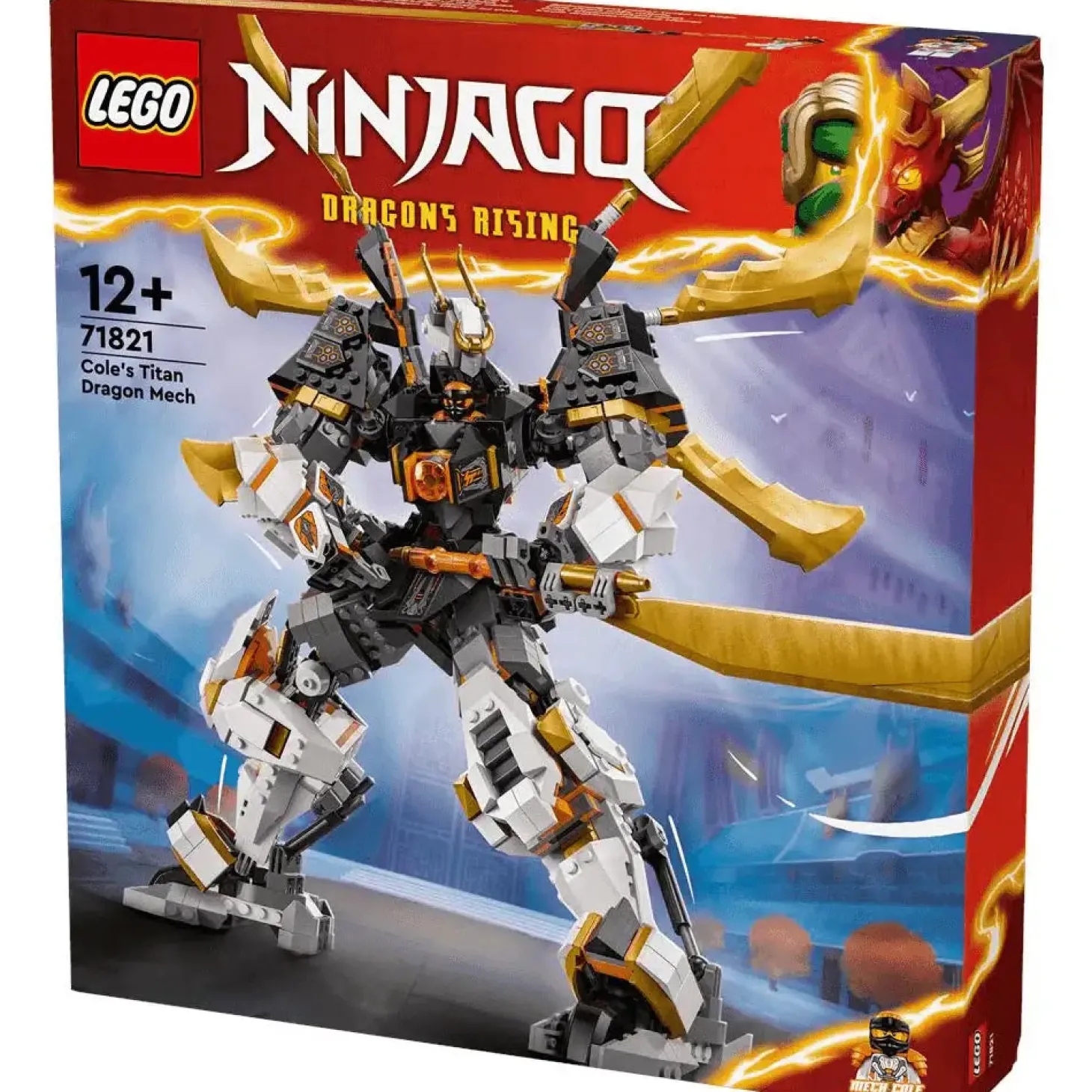 LEGO NINJAGO Meca-Dragón Titán de Cole Juguete 71821