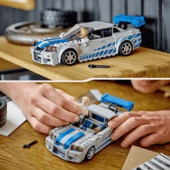 LEGO Speed Champions 76917 Nissan Skyline GT-R (R34) de 2 Fast 2 Furious (319 piezas)