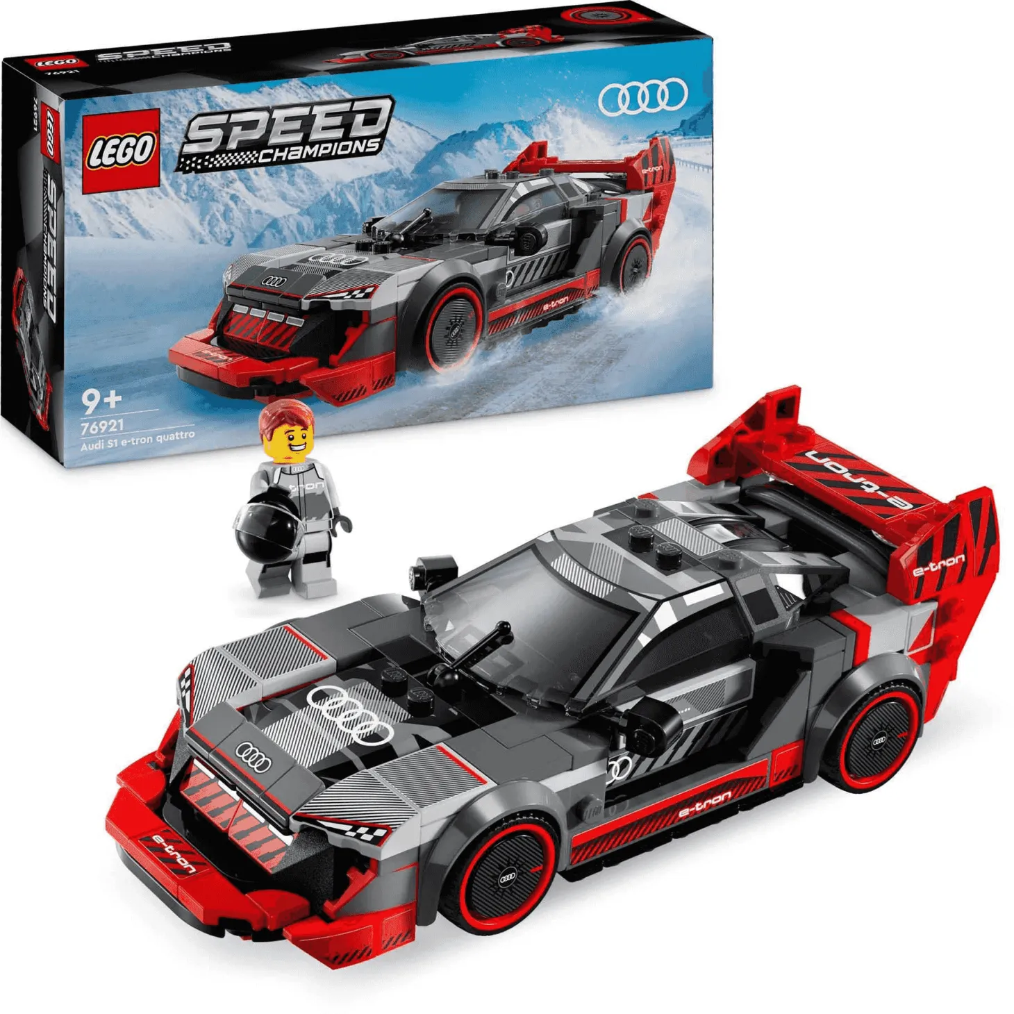 LEGO Speed Champions Coche de Carreras Audi S1 e-tron quattro 76921