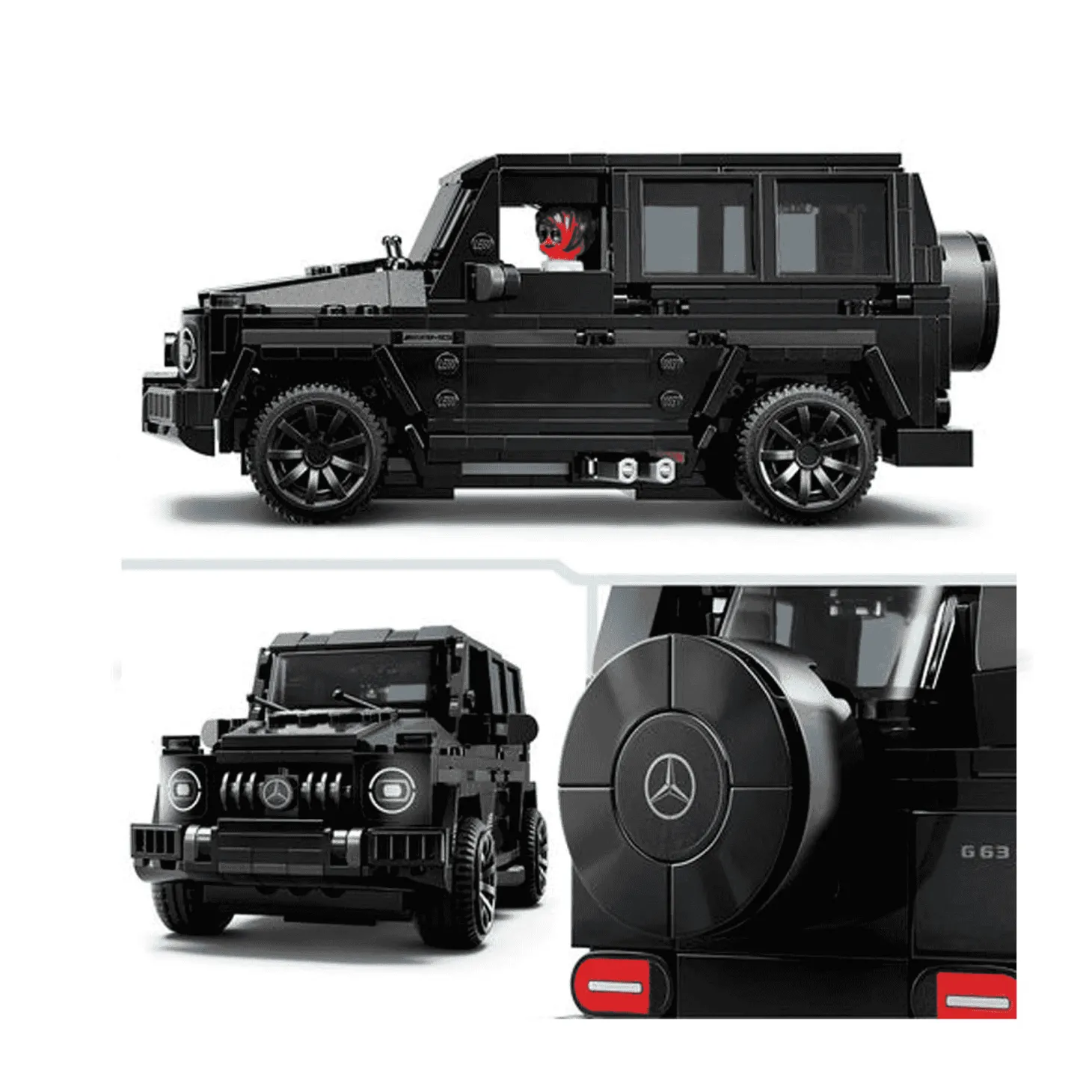 LEGO Speed Champions Mercedes-AMG G 63 y Mercedes-AMG SL 63 76924