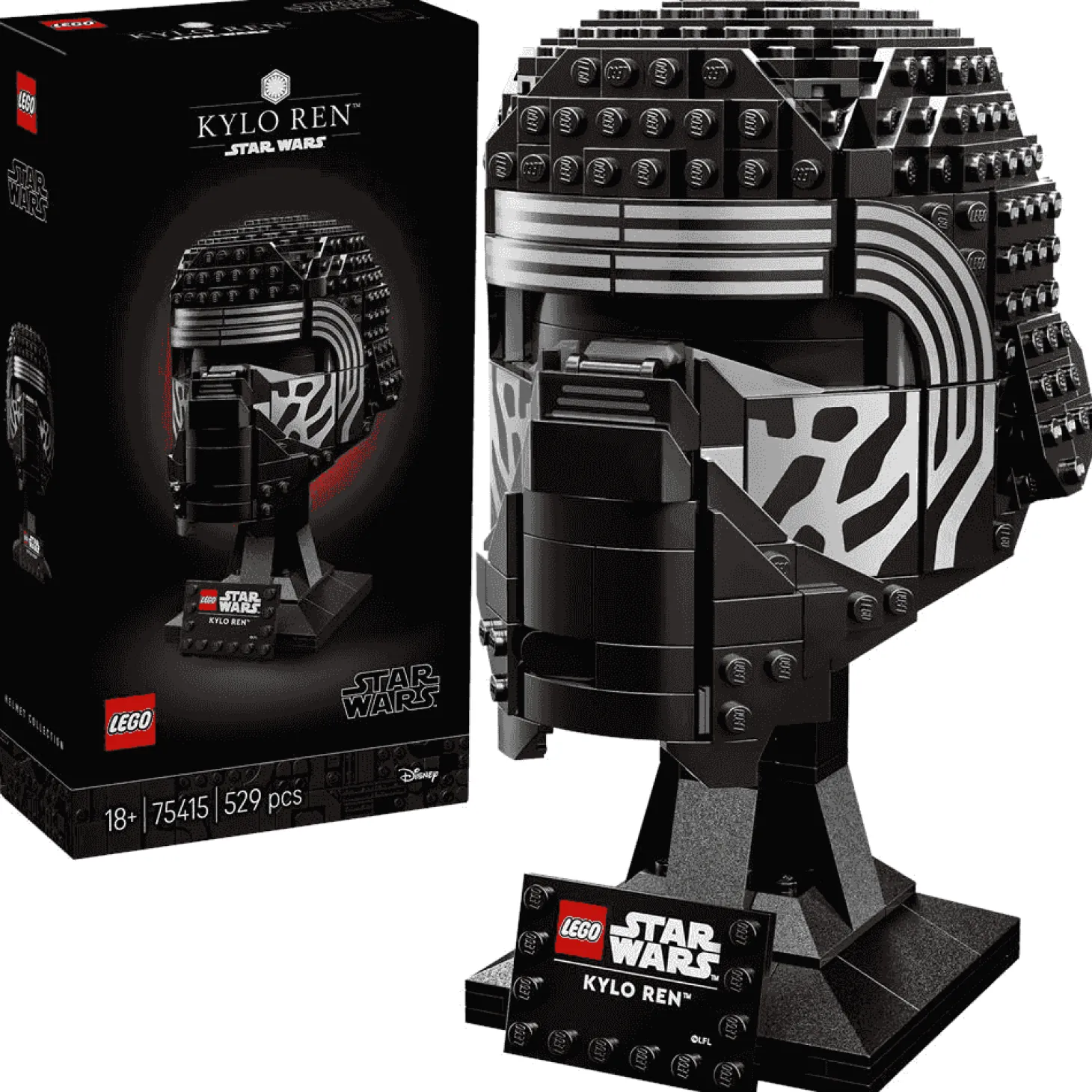 LEGO Star Wars Casco de Kylo Ren Kit de Maqueta 75415