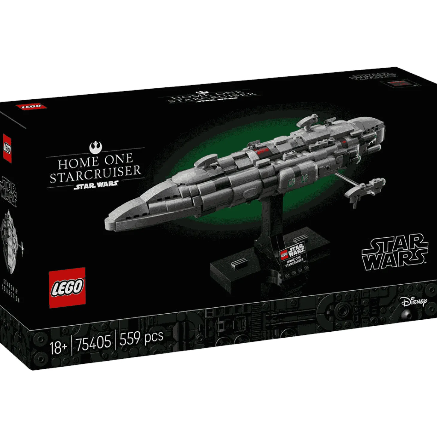 LEGO Star Wars Crucero Estelar Hogar Uno Maqueta 75405