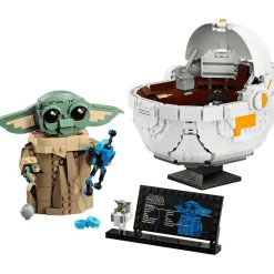 LEGO Star Wars: The Mandalorian Grogu con Aerocuna 75403