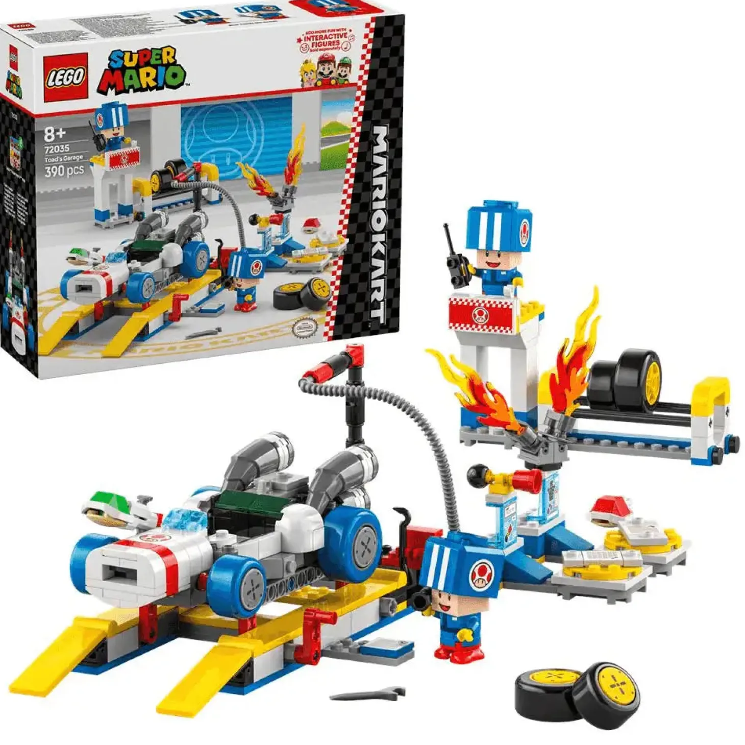 LEGO Super Mario: Mario Kart: Garaje de Toad 72035